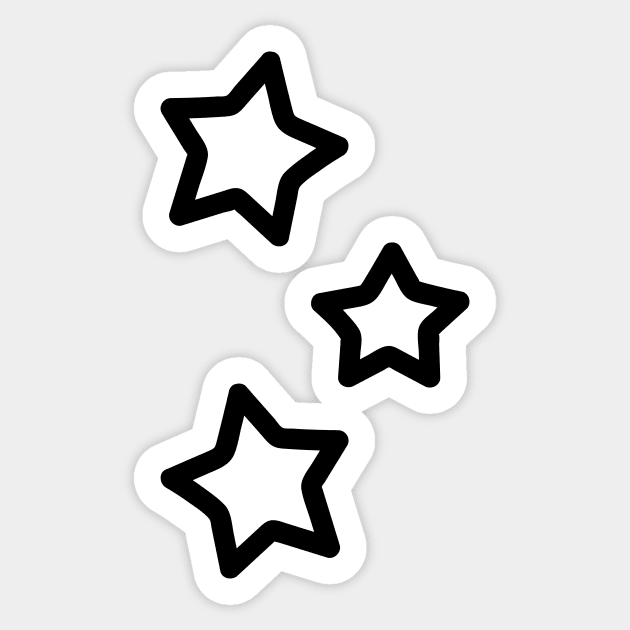 Stars Sticker by Cathalo